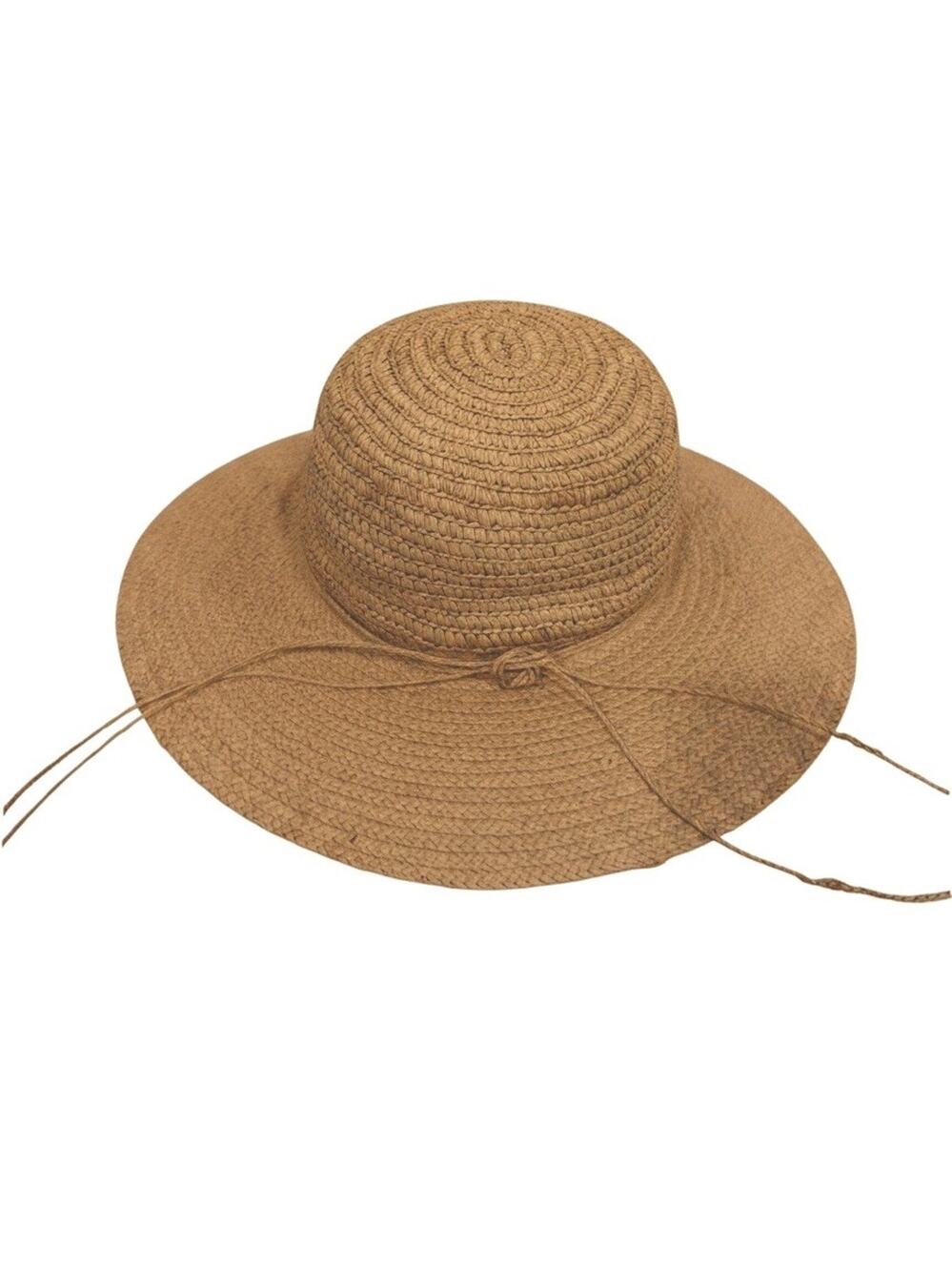 Dorfman Pacific Women’s L1000R Wide Brim Raffia Straw Hat. NWT